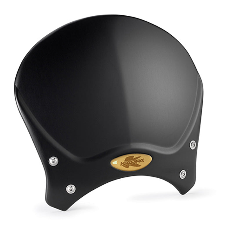 BLACK UNIVERSAL WINDSCREEN FOR NAKED BIKE