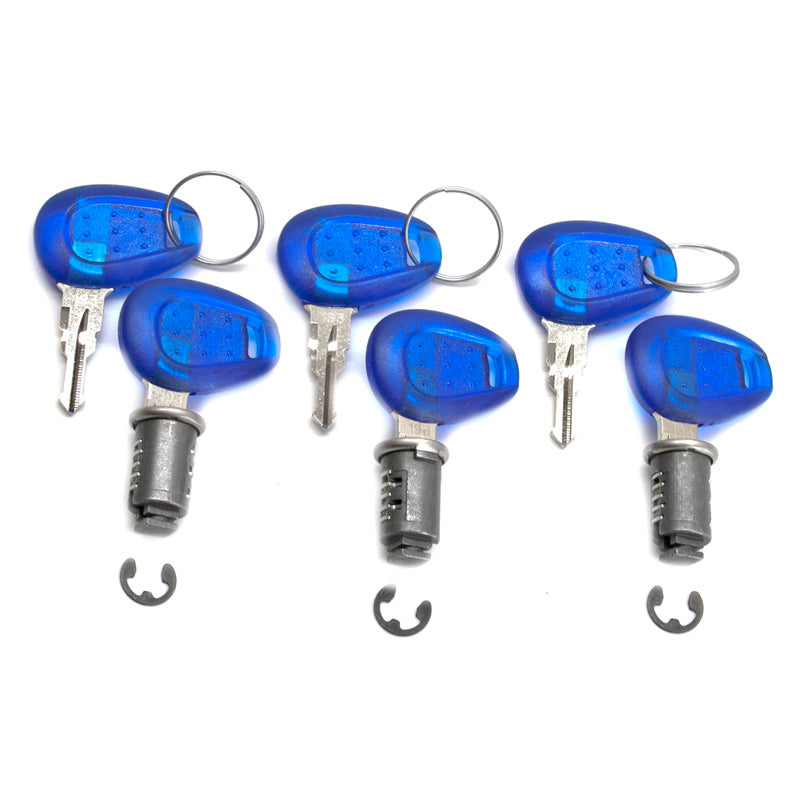 SET OF 3 KEY LOCK WITH KEYS