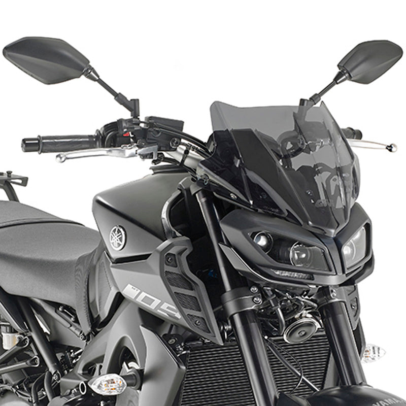 SMOKE WINDSCREEN FZ09