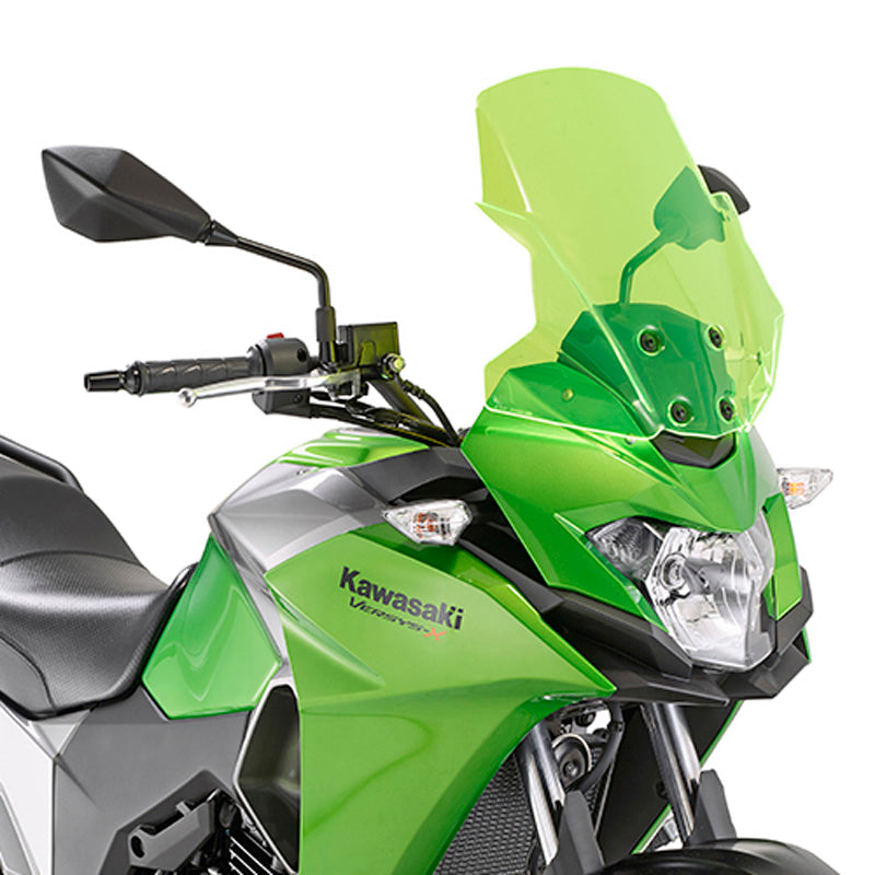 #WINDSCREEN LIME KAW VERSYS 300 X 17-18