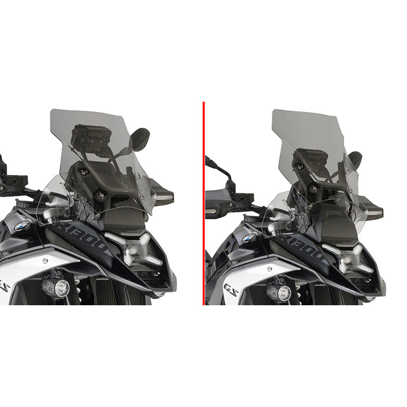 SMOKE WINDSCREEN RADAR BMW R1300GS
