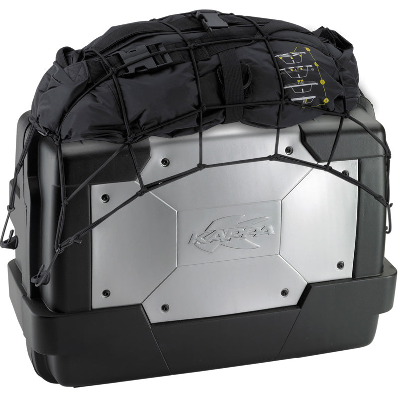 TOP-CASE 46 LITRES KGR46 MONOKEY BLK/ALUMINIUM