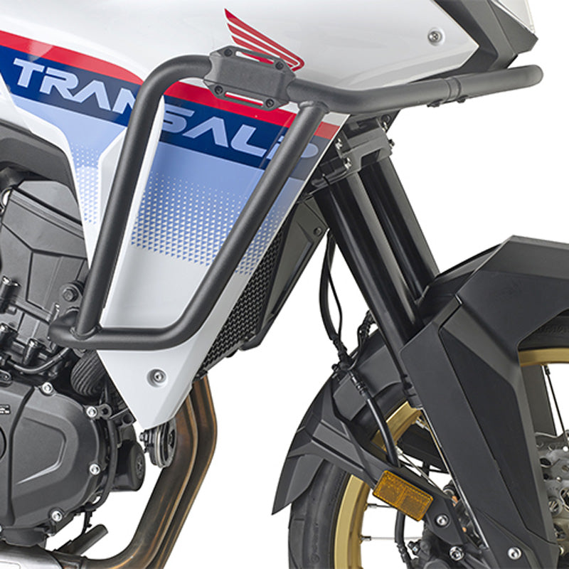 BLACK UPPER ENGINE GUARD XL750