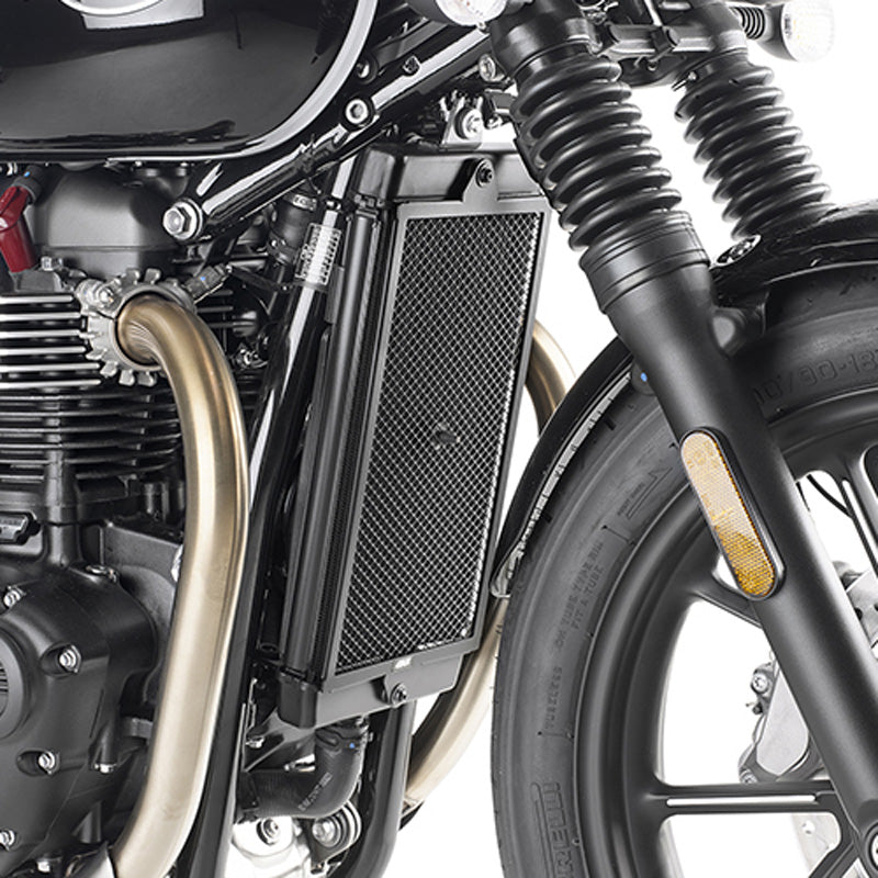 RADIATOR GUARD BLACK STREET TWIN/BONNEVILLE