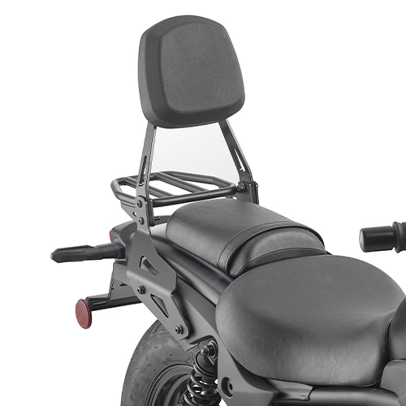 BACKREST + RACK BLACK ELIMINATOR 500