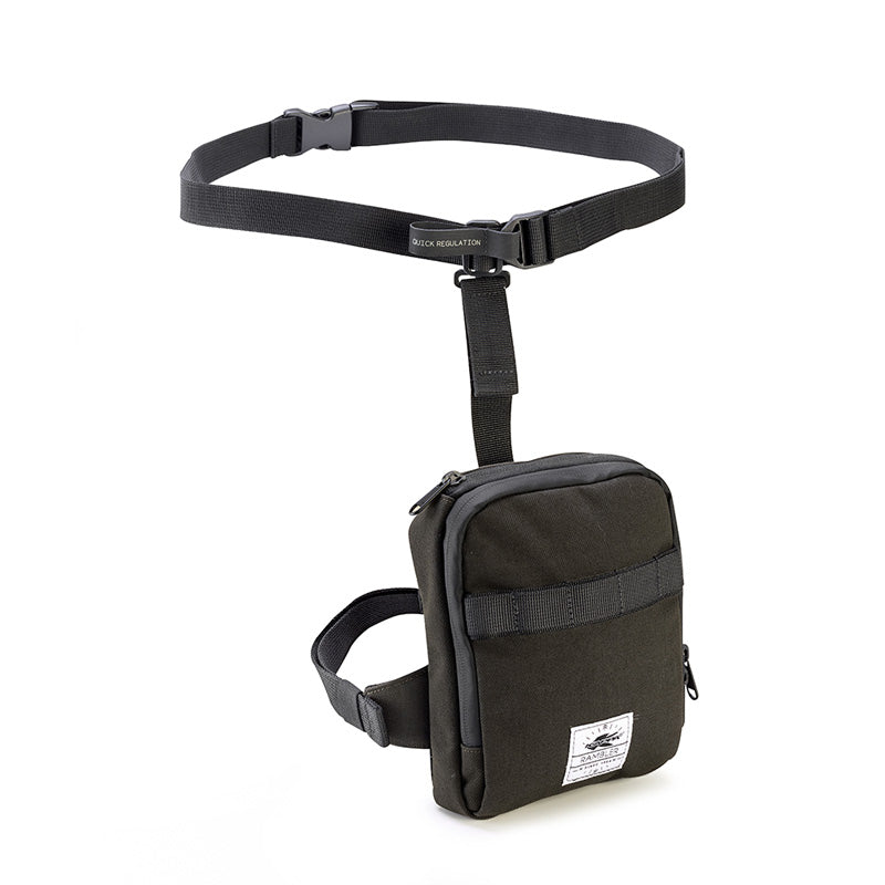 RB106R RAMBLER 1L DARK GREEN ECO LEG BAG