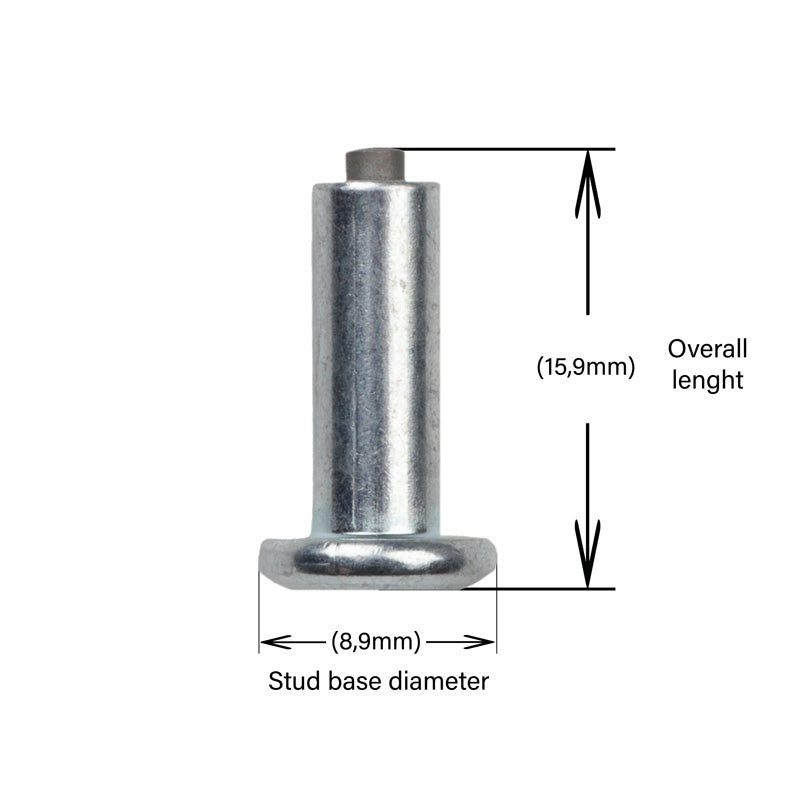 TIRE STUDS 17/16 MM LENGTH