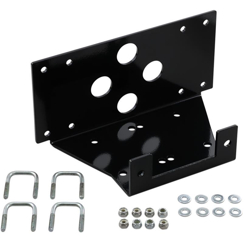 WINCH MOUNT MUD ATV POL