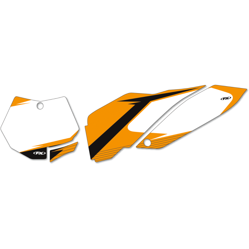 07-10 SX/08-09 XC GRAPHIC # PLATE WHITE