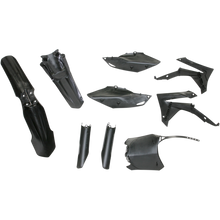 PLASTIC KIT- FULL CRF450R:13-13 BLACK