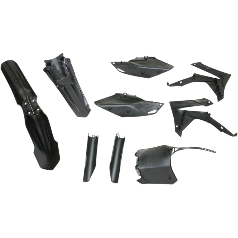 PLASTIC KIT- FULL CRF450R:13-13 BLACK