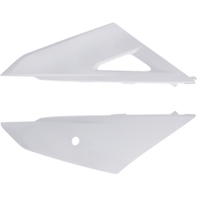 Side Panels- upper CRF250R/RX, CRF450R/RX:25 white