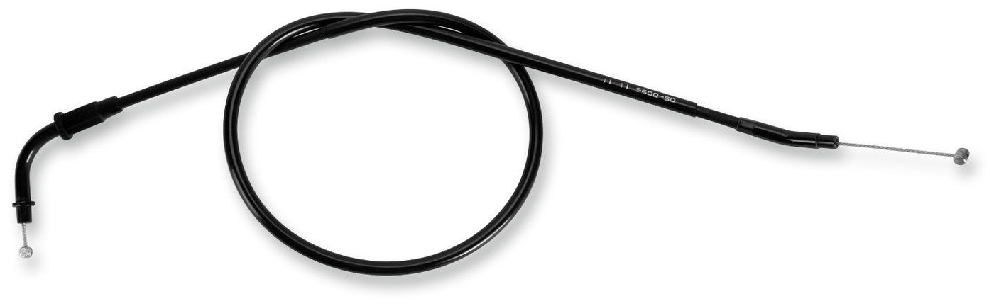 THROTTLE CABLE BLACK VINYL