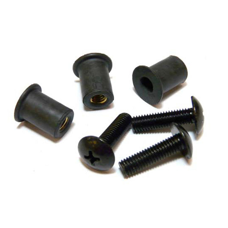 WINDSHIELD SCREW KIT (6PCS)