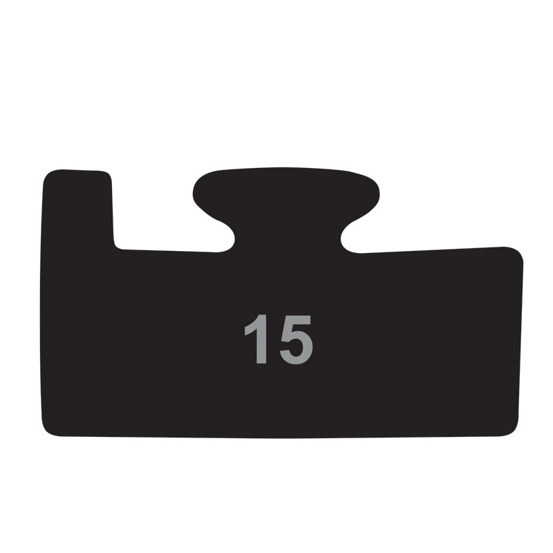 SLIDER - PROFILE 15 POLARIS 57.00 IN - BLK
