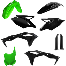 PLASTIC KIT F KX250F G/BK