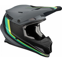 THOR SECTOR RUNNER MOTOCROSS HELMET (GRY/TEAL)