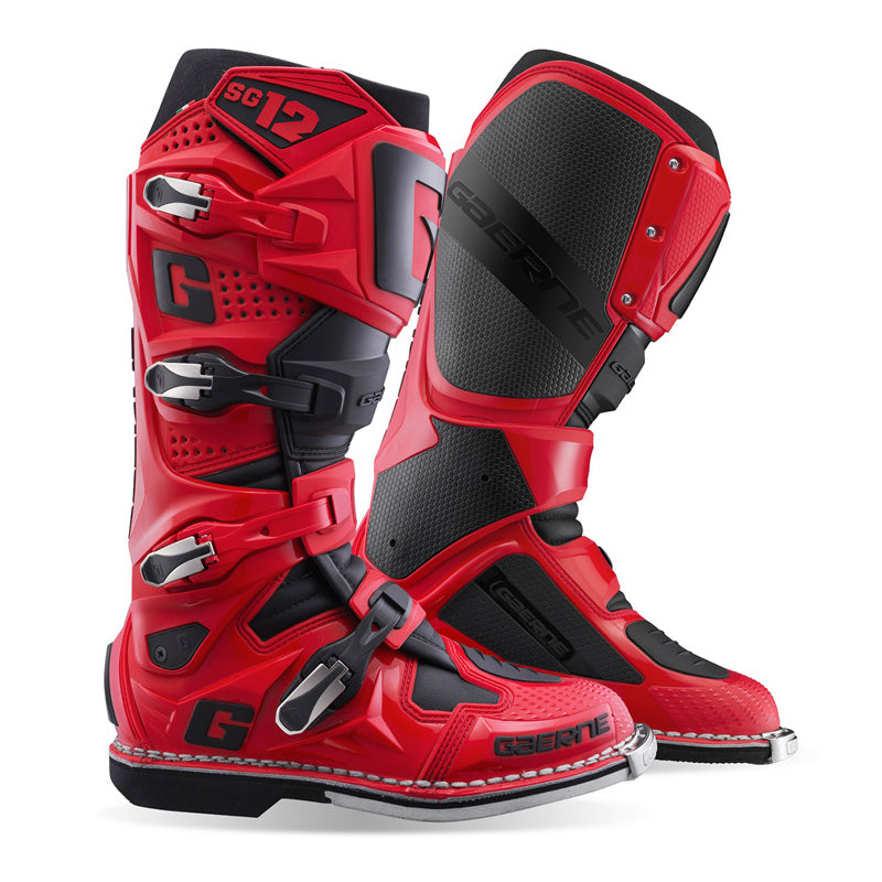 *GAERNE MX SG-12 RED/BLACK SIZE: 44