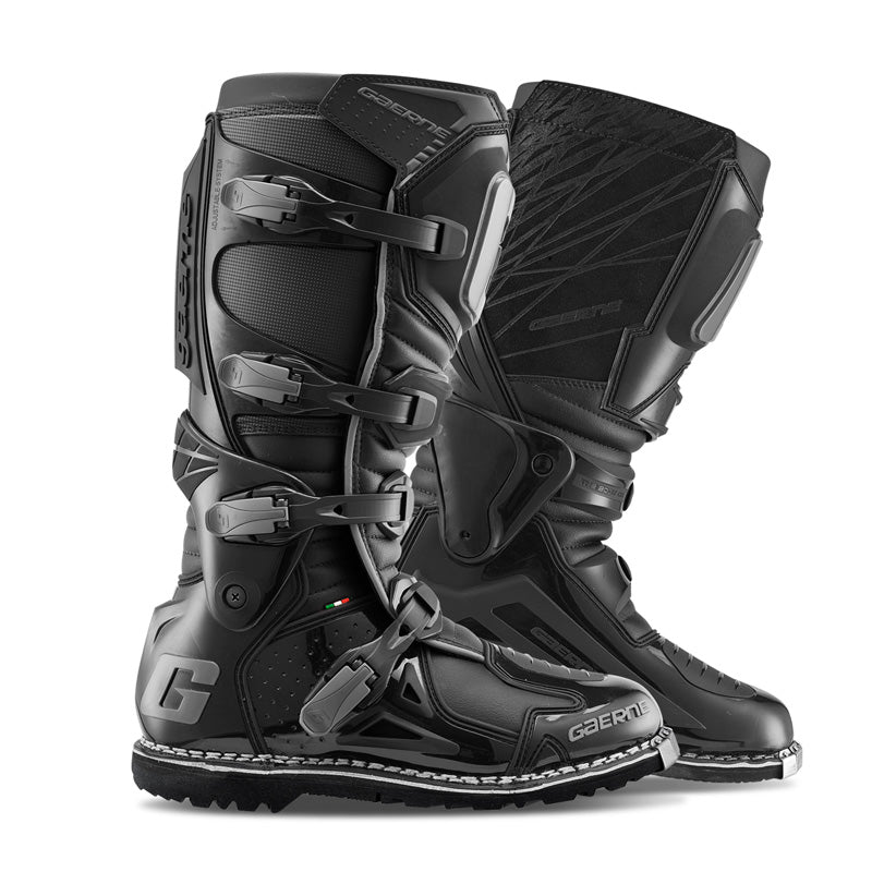 GAERNE MX FASTBACK MIDNIGHT BLACK ENDURO SIZE: 44