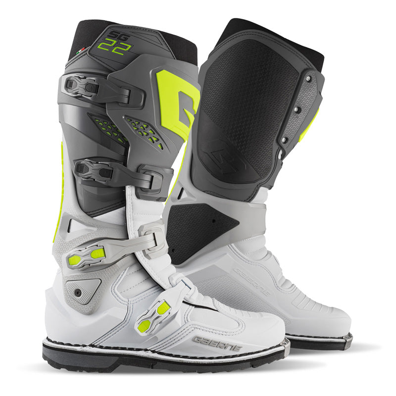 *SG-22 MX BOOTS - ANTHRACITE/WHITE/GREY (44)