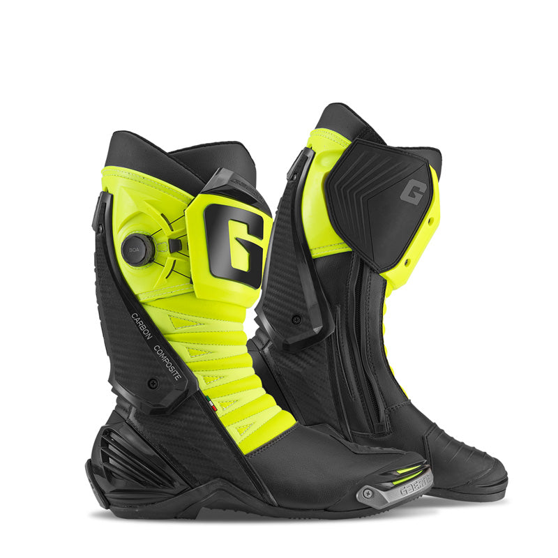 @GP1 LS BOOTS - BLACK/FLUO YELLOW - 44