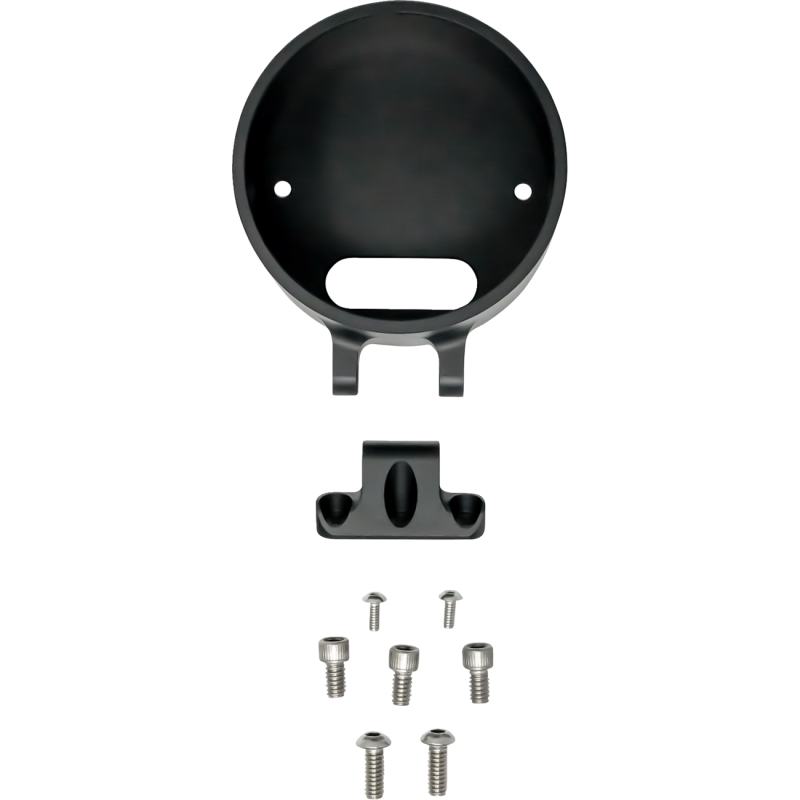 GAUGE BEZEL ROUND FOR ASCENT PRO RISERS BLACK