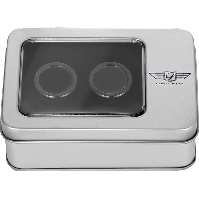 ND MAG DOCKING COVERS PLAIN BLACK 25.2X32mm