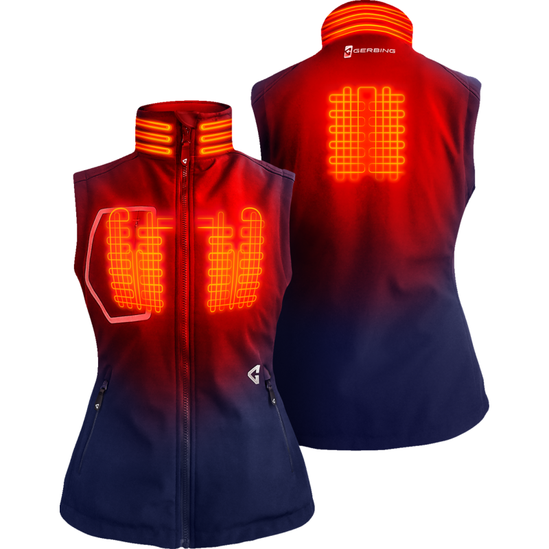 VEST WMN HEAT 7V TORRID 2 SOFTSHELL NV L
