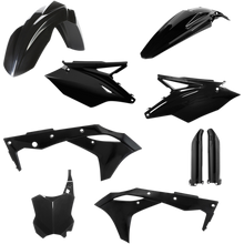 PLASTIC KIT F KX250F BK