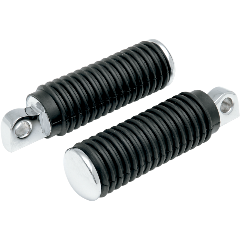 RUBBER FOOTPEGS W/ MALE MOUNTS (PR)