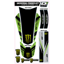 UNIVERSAL FENDER TRIM KIT, GREEN MONSTER