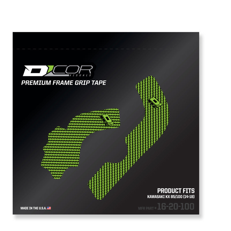 FRAME GRIP TAPE GRN KAWA KX85/100 14-18