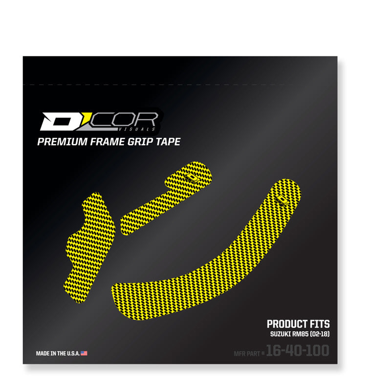FRAME GRIP TAPE YELLOW SUZ RM 85/100 02-18