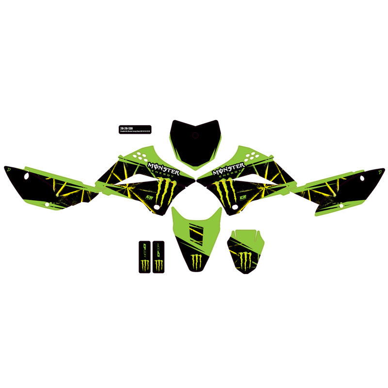 %COMP. KIT, MONSTER ENERGY SLASH KLX110