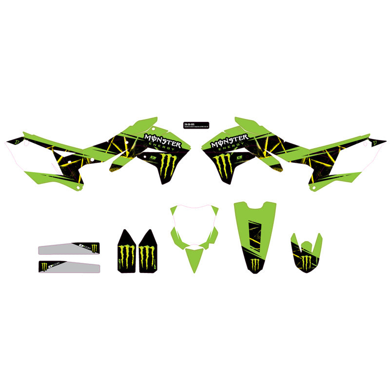 COMP. KIT, MONSTER ENERGY SLASH KXF450
