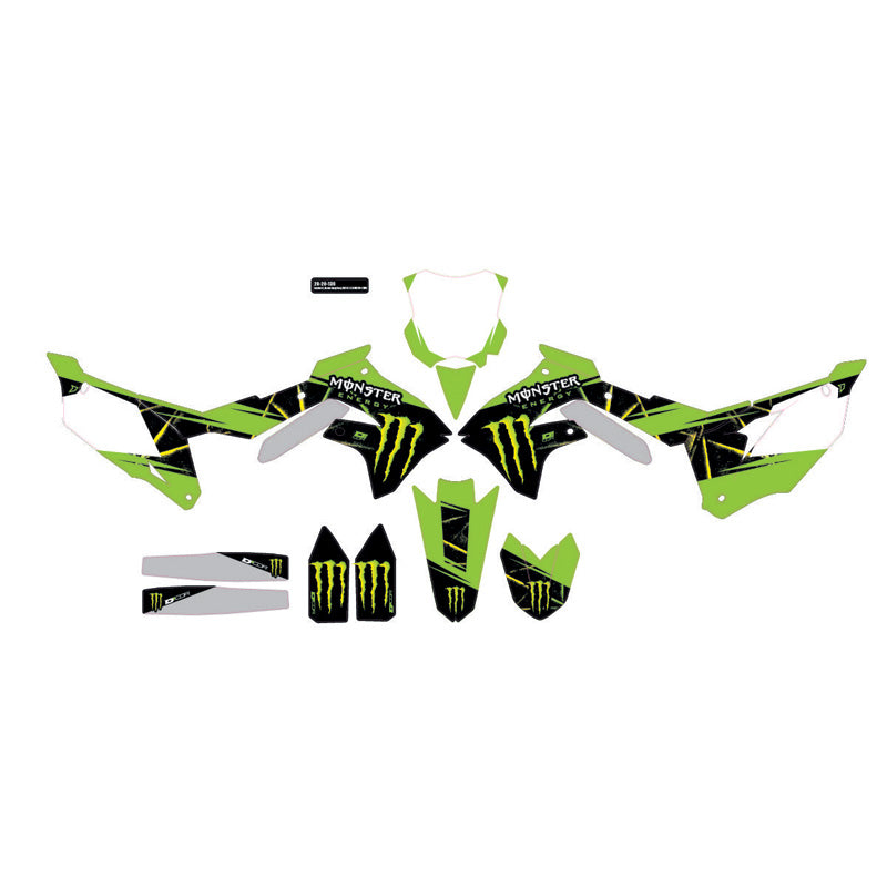 %COMP. KIT, MONSTER ENERGY SLASH KXF250/450