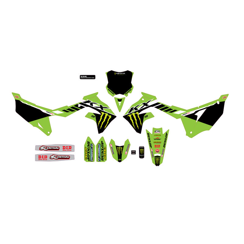 %GRAPHIC KIT, 24 MEK KX 250F 21-24