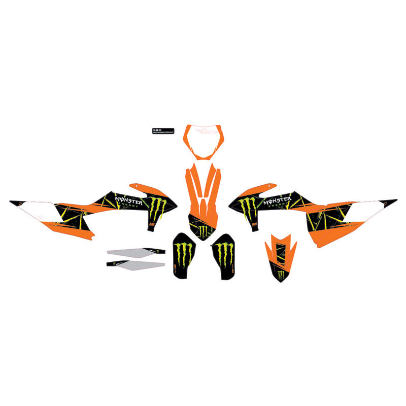 %COMP. KIT, MONSTER ENERGY SLASH SX/F 250-450