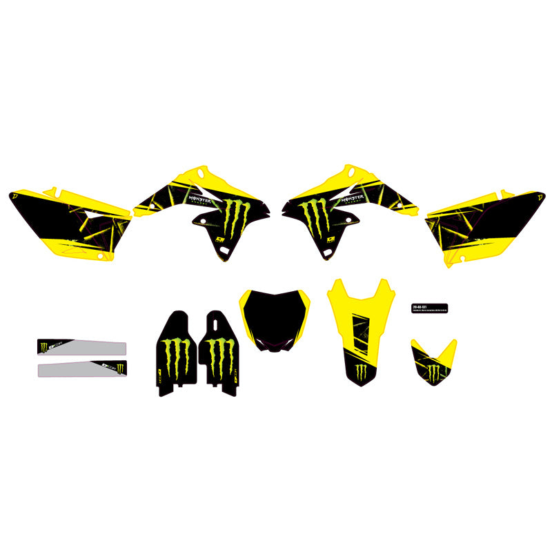 %COMP. KIT, MONSTER ENERGY SLASH RMZ250