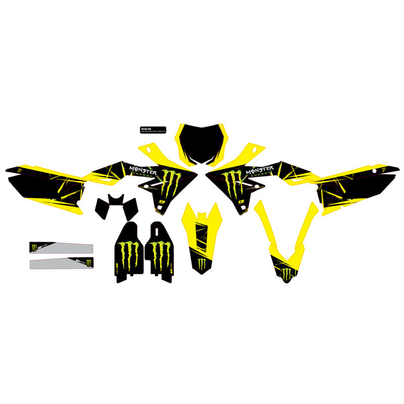COMP. KIT, MONSTER ENERGY SLASH RMZ250-450