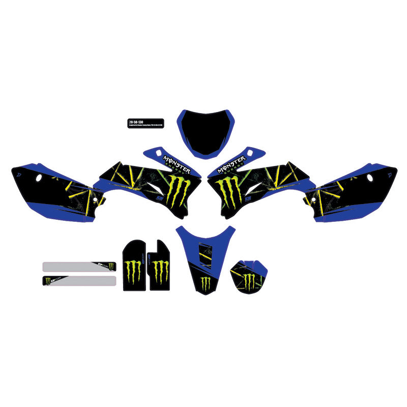 %COMP. KIT, MONSTER ENERGY SLASH TTR110