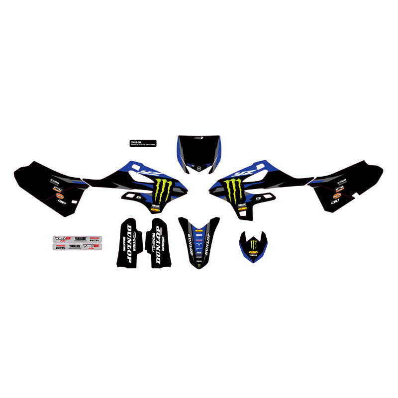 CMPLT GRAPHIC KIT MONSTER ENERGY STAR - YAMAHA YZ 85