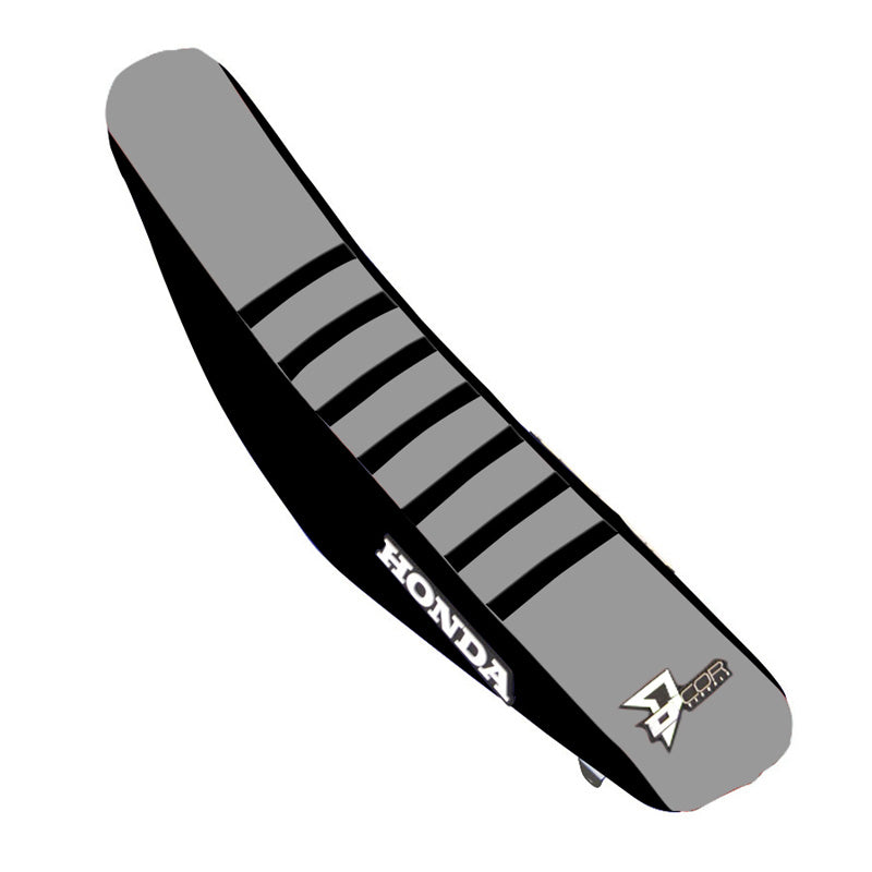%SEAT COVER BLK/GRY BLK HON CRF250(14-17)450(13-16
