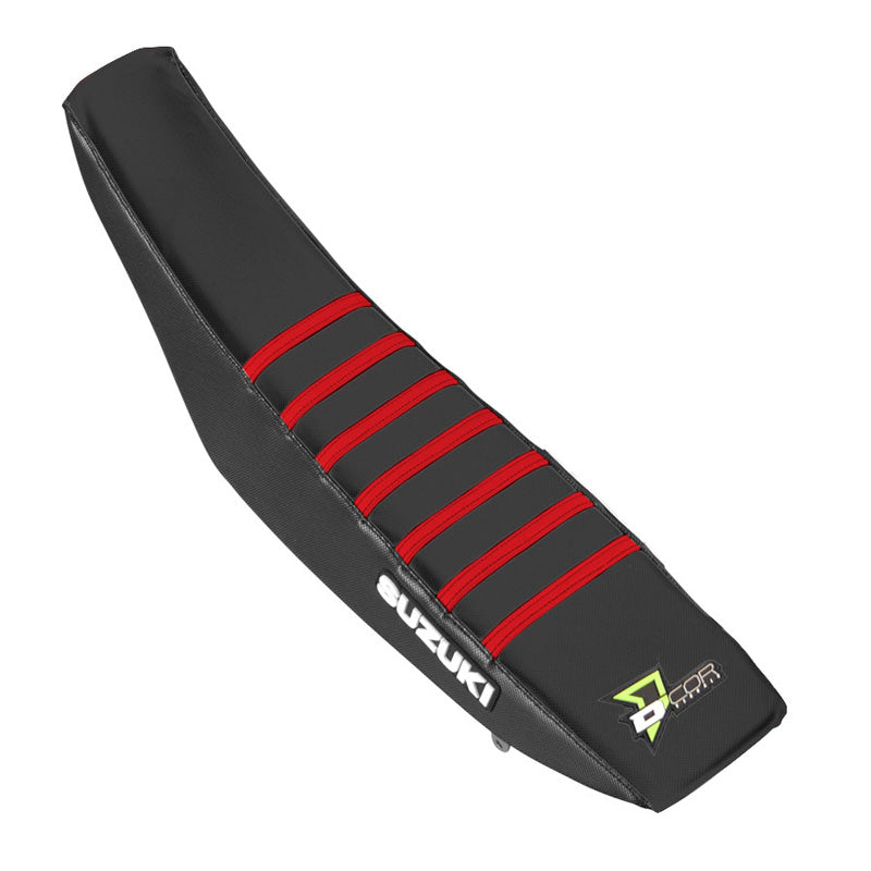 SEAT COVER BLK/RED SUZRMZ250(04-18)450(05-17)