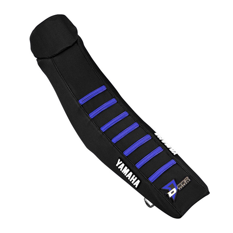 SEAT COVER BLK W/BLU YAM YZ 125/250 (22-25)