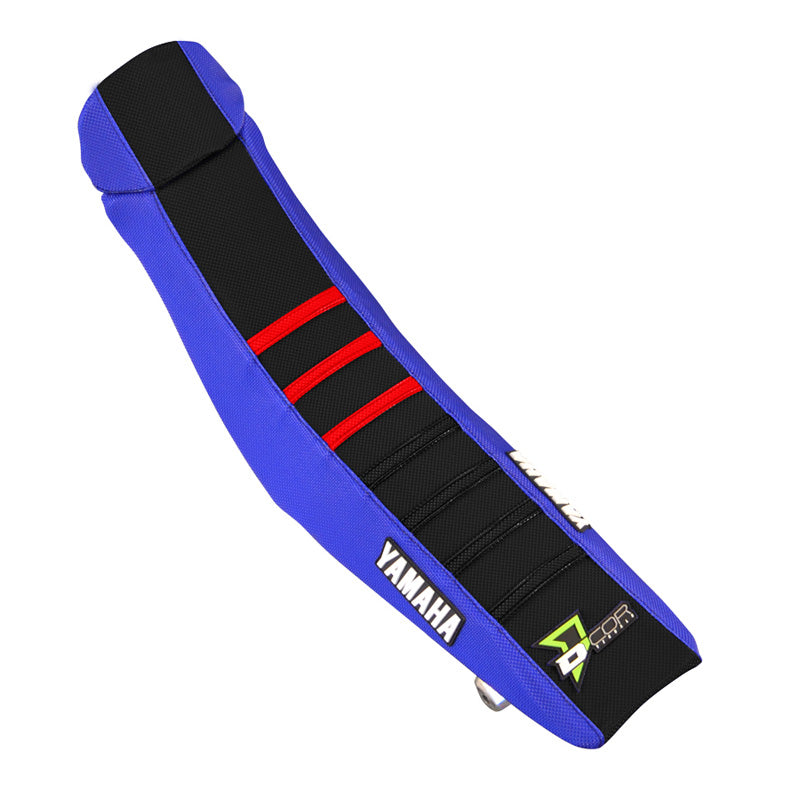 SEAT COVER BLU/BLK/RD YAM YZF250(14-18)450(14-17)