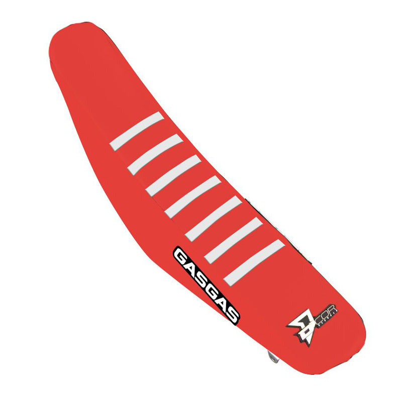 SEAT COVER RED W/ WHITE GASGAS MC 125-450(21-23)