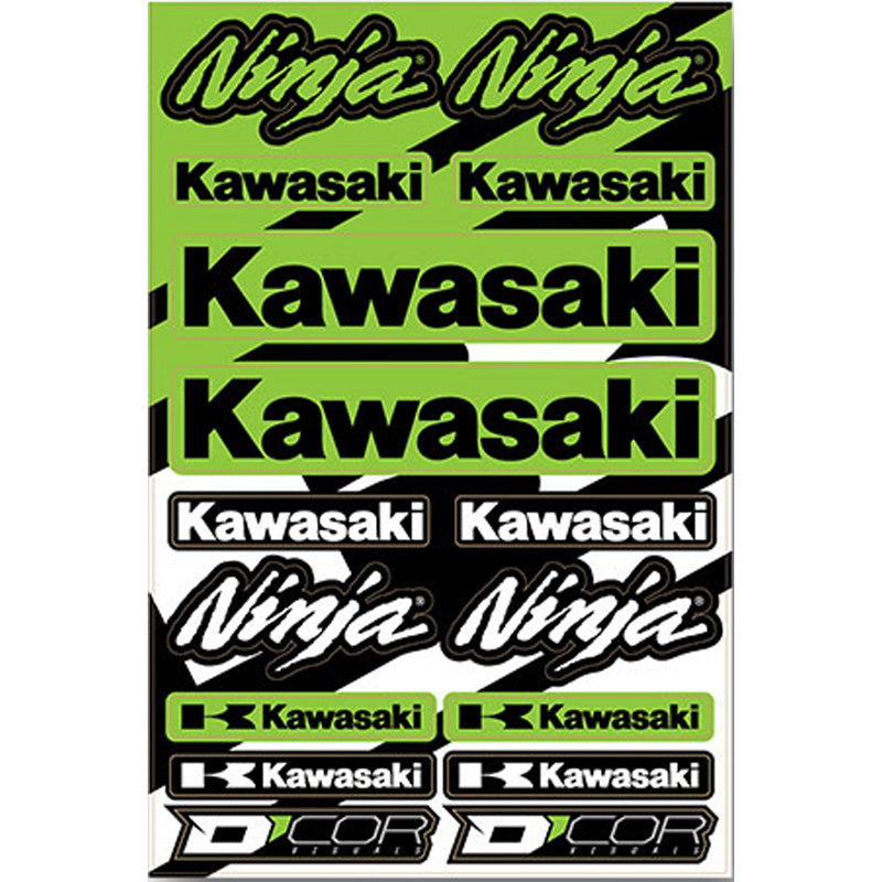 DECAL SHEET 12MM, KAWASAKI STREET
