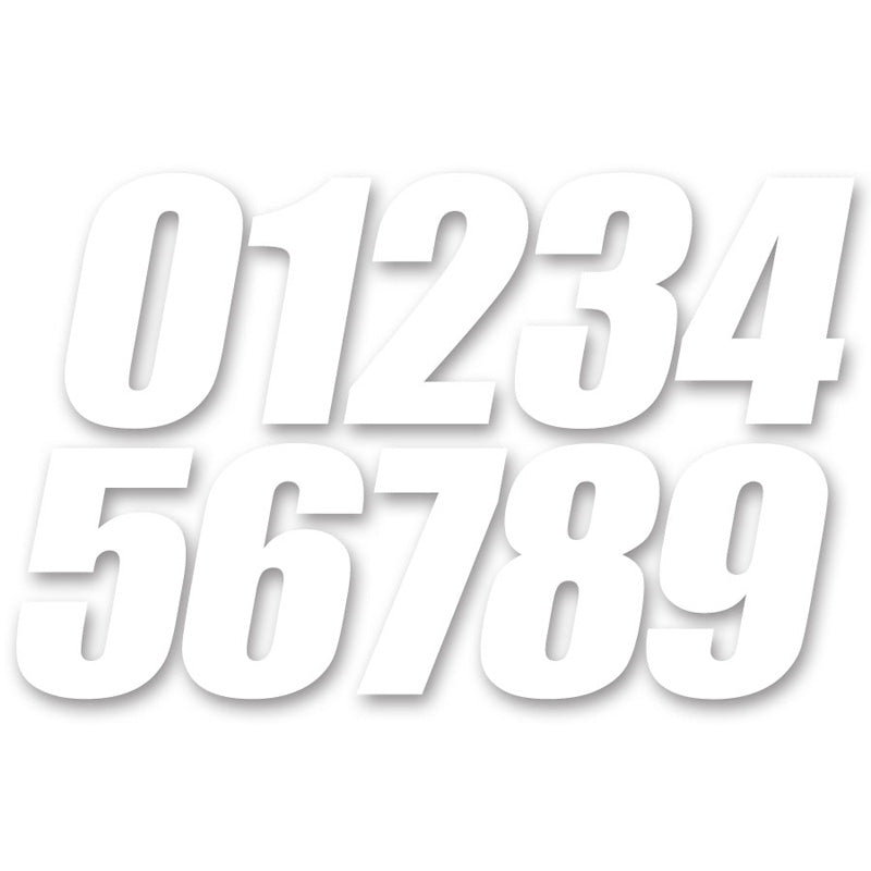 NUMBER PACK 4NUMBER 0 WHITE