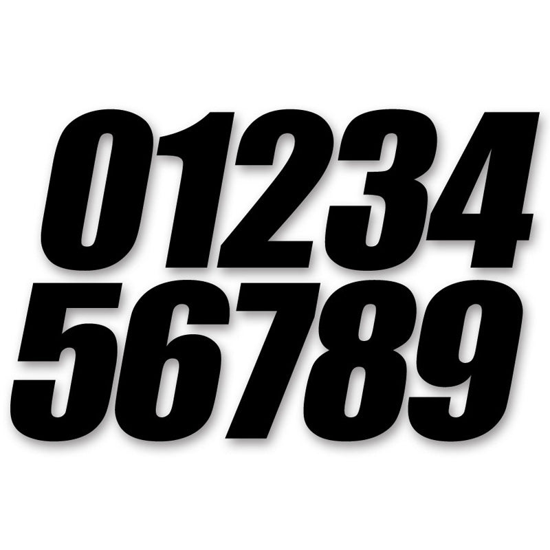 NUMBER PACK 4NUMBER 0 BLACK
